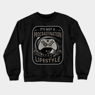 Game is a Lifestyle - Gamer Clothes Crewneck Sweatshirt